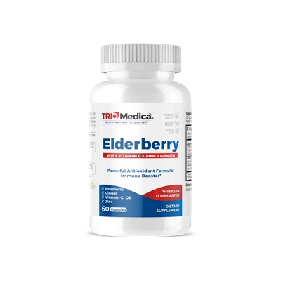 Elderberry with Vitamin C + Zinc + Ginger